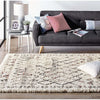 Skadi Rainbow Diamond 5x8 Shag Area Rug - No Shipping Charges MDY-R-1194A-58