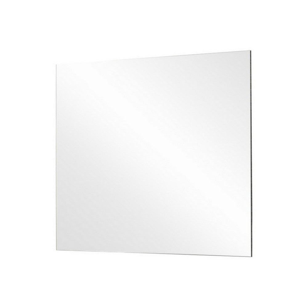 Modern High Gloss Frameless Wall Mirror Clear SIF-2130-GBHG