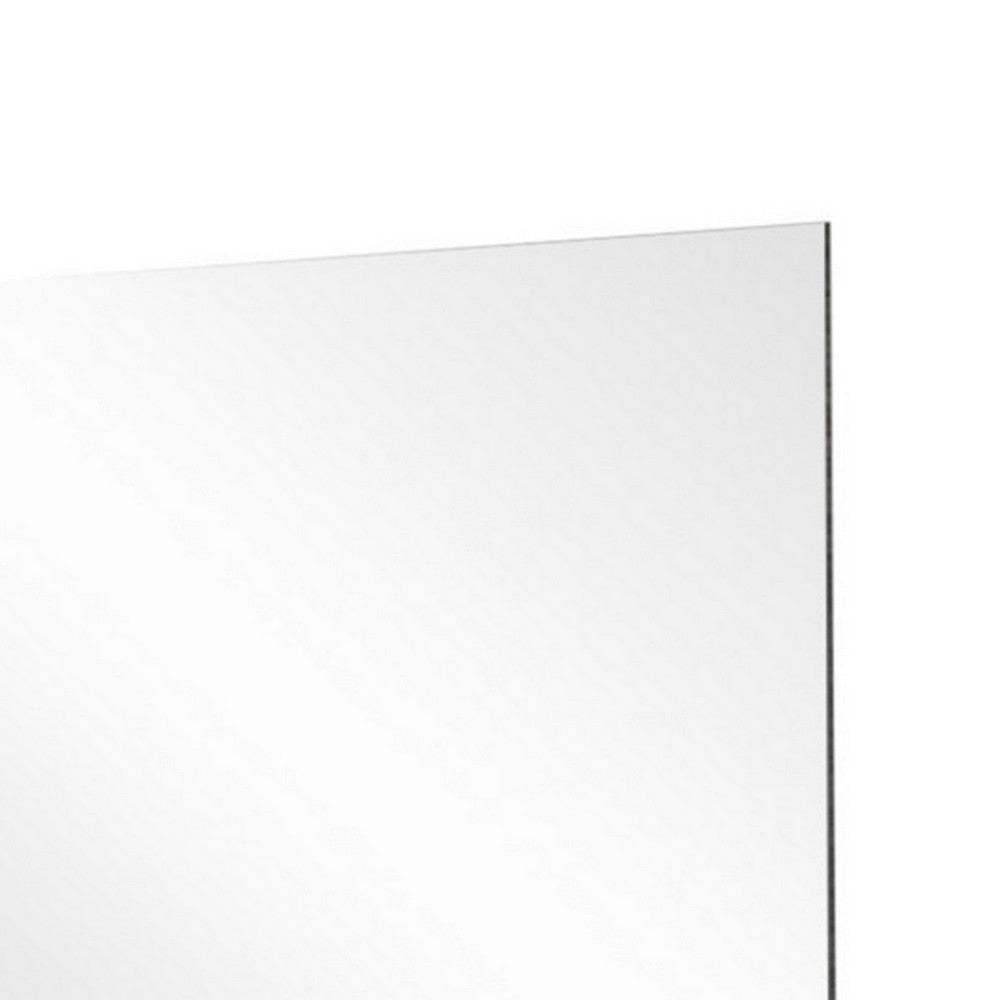 Modern High Gloss Frameless Wall Mirror Clear SIF-2130-GBHG