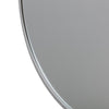 35 Inch Oval Hanging Accent Wall Mirror with Metal Frame Matte Gold By The Urban Port UPT-238454