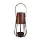 Ambient 12 Inch Vintage Style Iron Candle Stand Lantern Sleek Curved Handle By The Urban Port UPT-271312