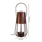 Ambient 12 Inch Vintage Style Iron Candle Stand Lantern Sleek Curved Handle By The Urban Port UPT-271312