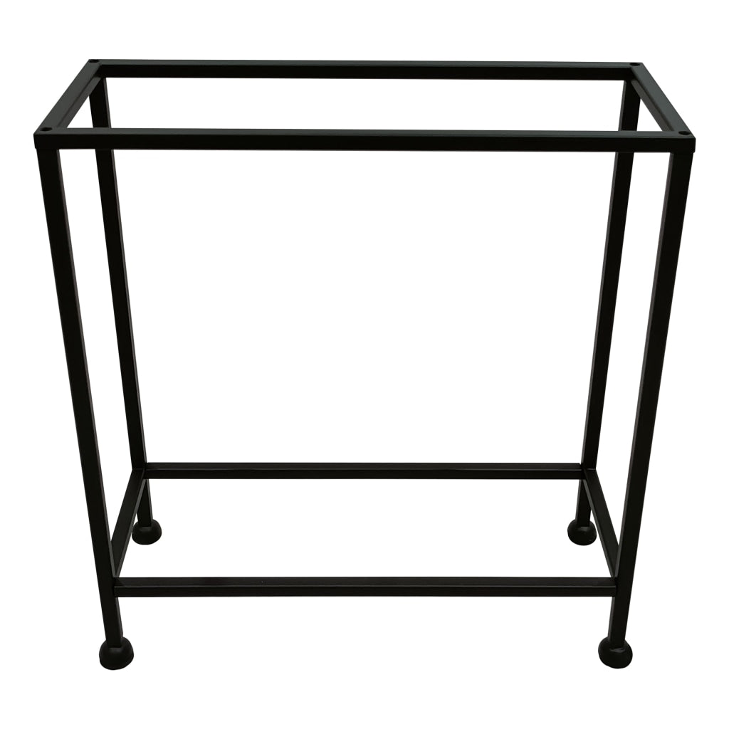 Aurelia 20 Inch Artisanal Side End Table Hammered Tray Top Antique Bronze Industrial Black Iron Frame by The Urban Port