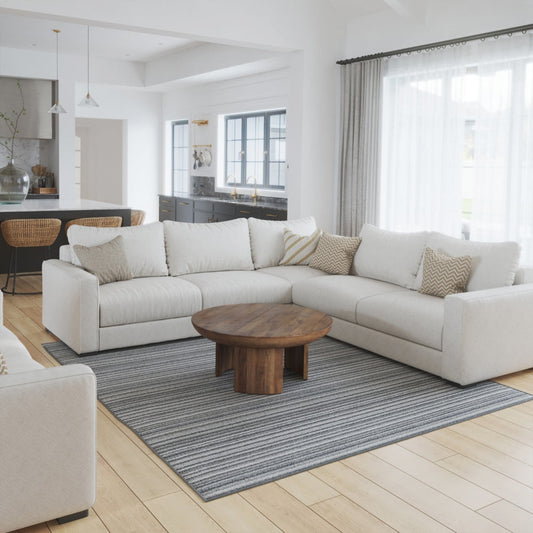 35 Inch Coffee Table, Handcrafted Round Mango Wood Top, Modern Curved Tripod Legs, Walnut Brown The Urban Port