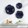 Uttermost Abella Blue Ceramic Wall Decor S/3 By Casagear Home UT-04253