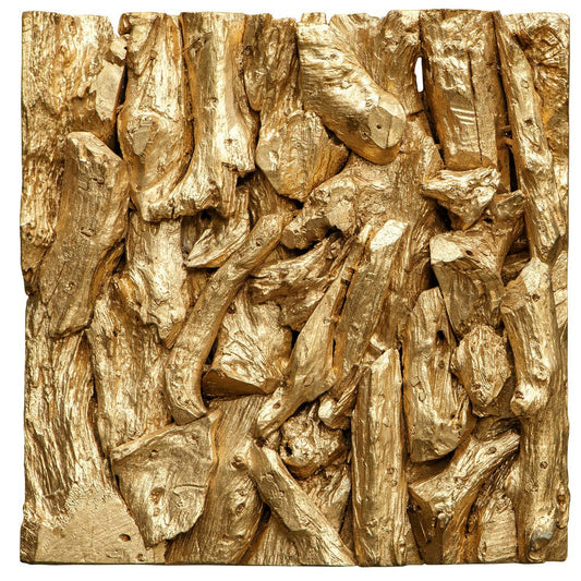 Uttermost Rio Gold Wood Wall Décor By Casagear Home