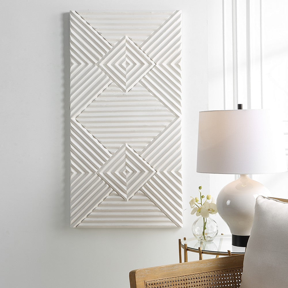 Uttermost Nexus Wood Geometric Wall Decor By Casagear Home UT-04346