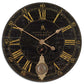 Uttermost Bond Street 30" Black Wall Clock By Casagear Home