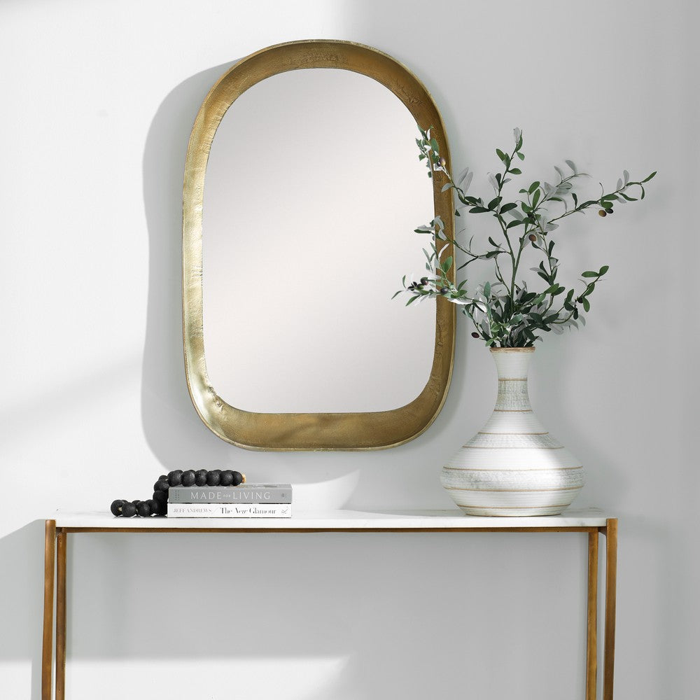 Uttermost Bradano Brass Arch Mirror By Casagear Home UT-07086