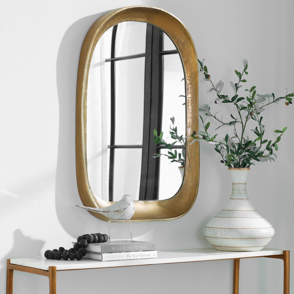 Uttermost Bradano Brass Arch Mirror By Casagear Home UT-07086