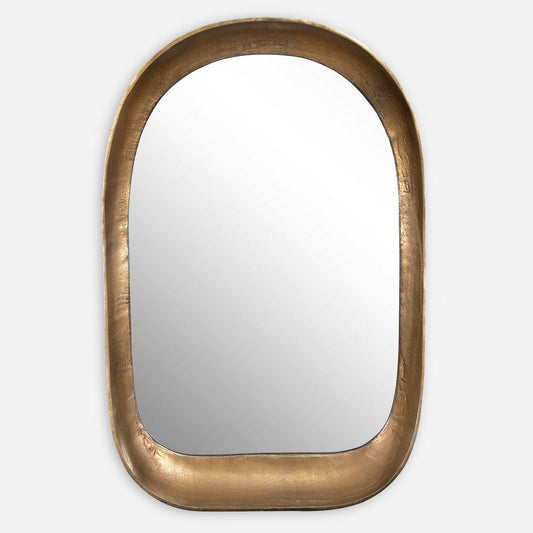 Uttermost Bradano Brass Arch Mirror  By Casagear Home