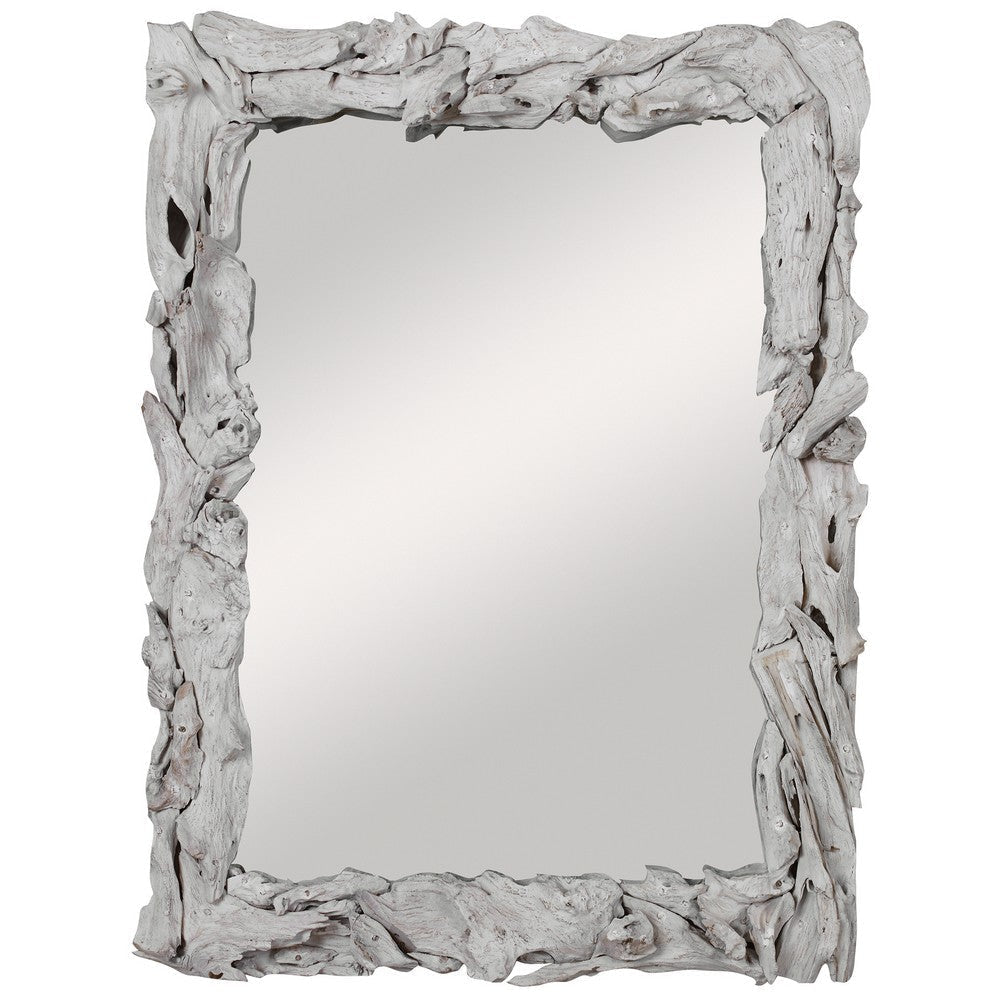 Uttermost Rio Whitewash Teak Mirror By Casagear Home