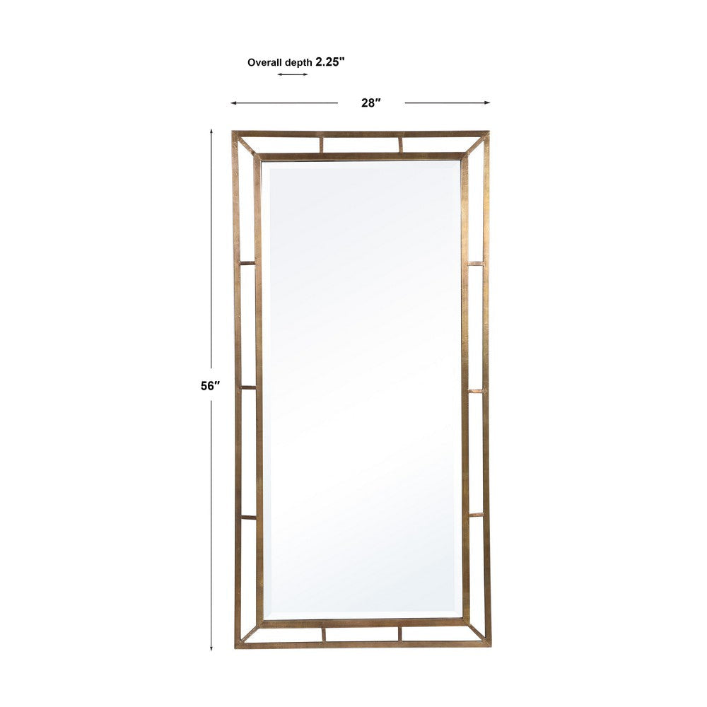 Uttermost Farrow Copper Industrial Mirror By Casagear Home UT-09675