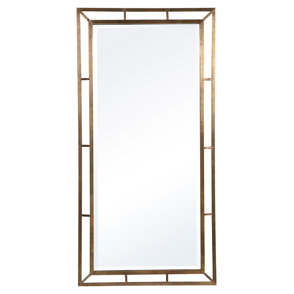 Uttermost Farrow Copper Industrial Mirror By Casagear Home