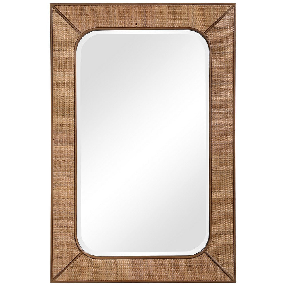 Uttermost Tahiti Rattan Mirror By Casagear Home