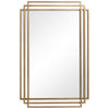 Uttermost Amherst Brushed Gold Mirror By Casagear Home