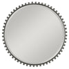 Uttermost Taza Round Iron Mirror By Casagear Home