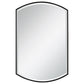 Uttermost Shield Shaped Iron Mirror By Casagear Home