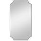 Uttermost Lennox Black Scalloped Corner Mirror By Casagear Home