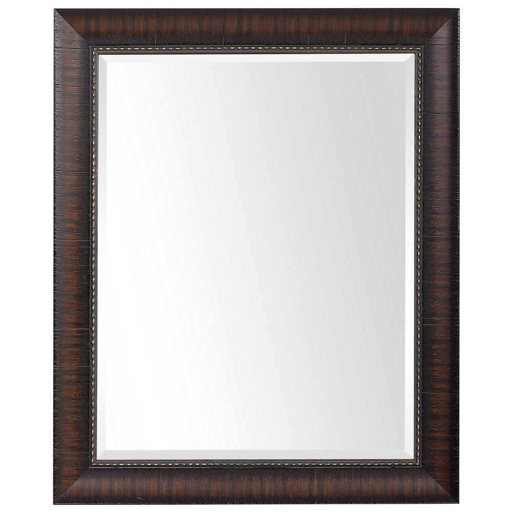 Uttermost Wythe Burnished Wood Mirror By Casagear Home