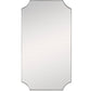 Uttermost Lennox Brass Scalloped Corner Mirror By Casagear Home