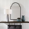 Uttermost Kenitra Black Arch Mirror By Casagear Home UT-09746