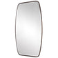 Uttermost Roston Black & Gold Mirror By Casagear Home