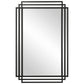 Uttermost Amherst Black Iron Mirror By Casagear Home