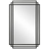 Uttermost Amherst Black Iron Mirror By Casagear Home