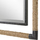 Uttermost Melville Iron & Rope Mirror By Casagear Home UT-09769