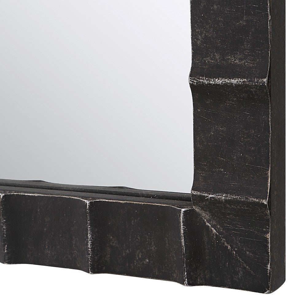 Uttermost Dandridge Black Arch Mirror By Casagear Home UT-09784