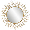 Uttermost Into The Woods Gold Round Mirror By Casagear Home