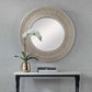 Uttermost Sailor’s Knot White Small Round Mirror By Casagear Home UT-09824