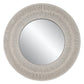 Uttermost Sailor's Knot White Small Round Mirror By Casagear Home