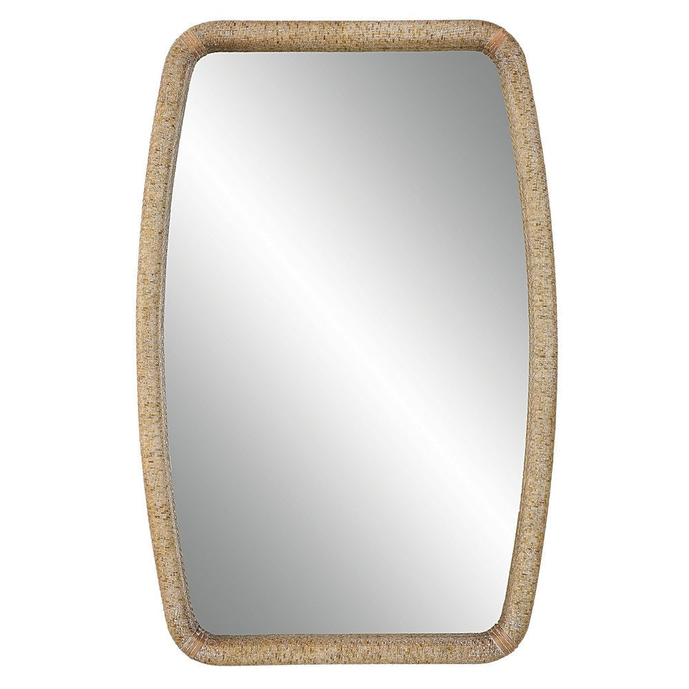 Uttermost Tiki Rattan Mirror By Casagear Home