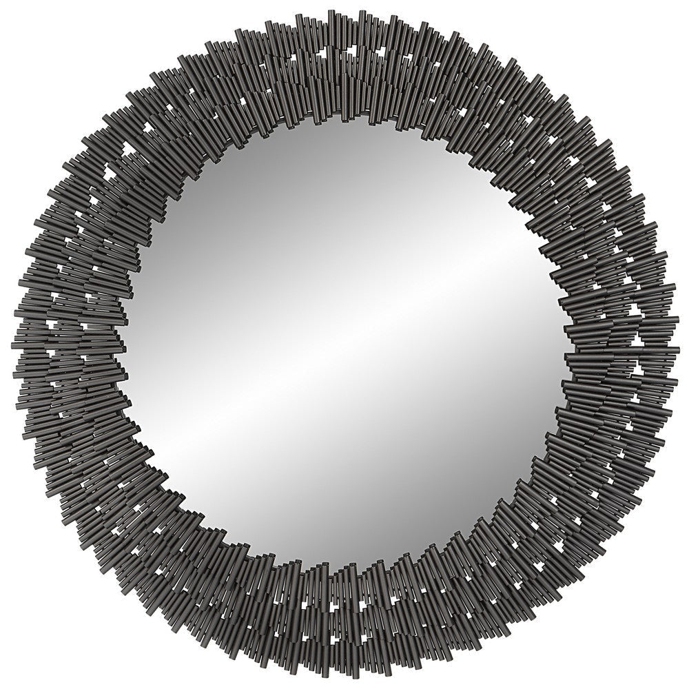 Uttermost Illusion Modern Round Mirror By Casagear Home