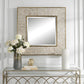 Uttermost Wharton Whitewashed Square Mirror By Casagear Home UT-09854