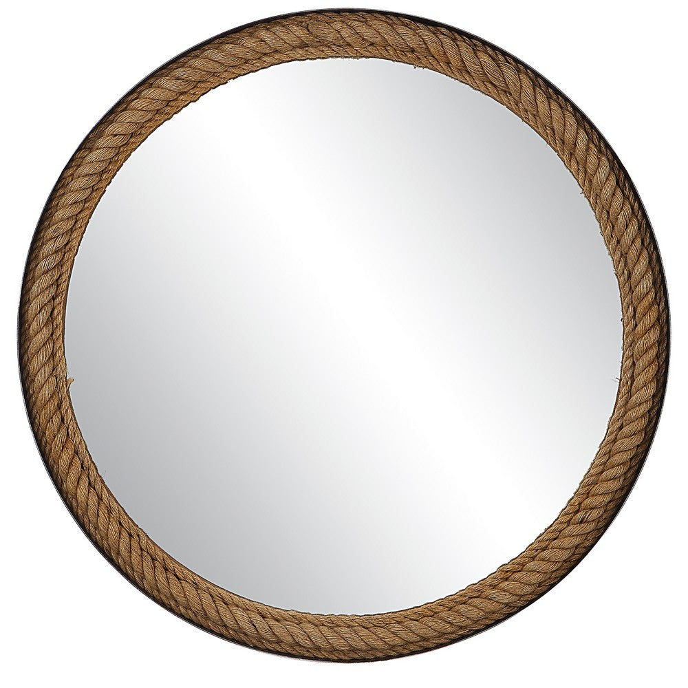 Uttermost Bolton Round Rope Mirror By Casagear Home