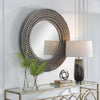 Uttermost Portside Round Gray Mirror By Casagear Home UT-09873