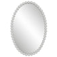 Uttermost Serna White Oval Mirror By Casagear Home