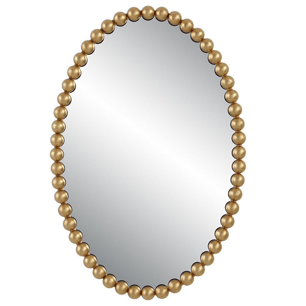 Uttermost Serna Gold Oval Mirror By Casagear Home