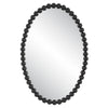 Uttermost Serna Black Oval Mirror By Casagear Home