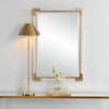 Uttermost Malik White & Gold Mirror By Casagear Home UT-09879