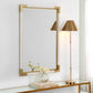 Uttermost Malik White & Gold Mirror By Casagear Home UT-09879