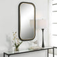 Uttermost Nevaeh Curved Rectangle Mirror By Casagear Home UT-09880