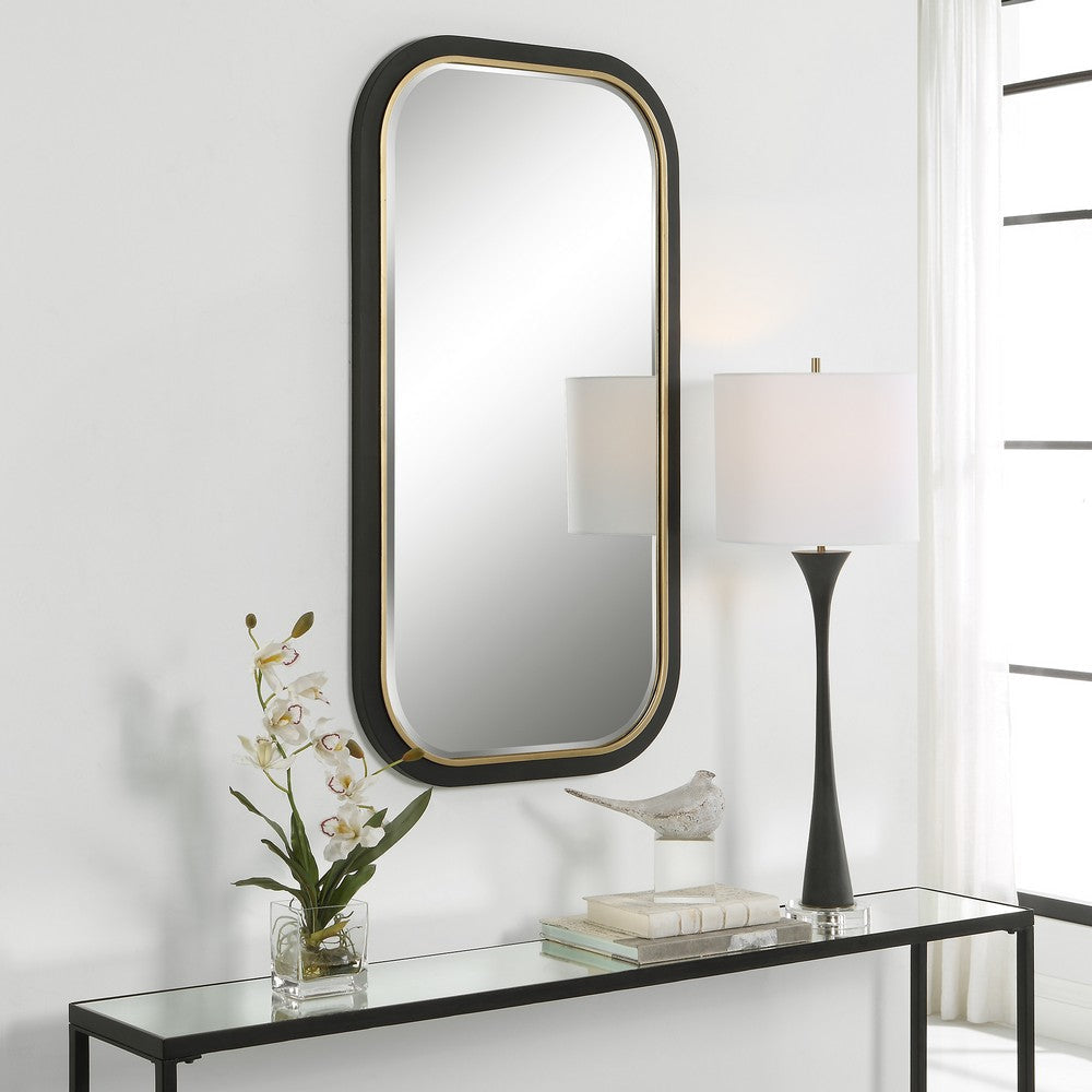 Uttermost Nevaeh Curved Rectangle Mirror By Casagear Home UT-09880