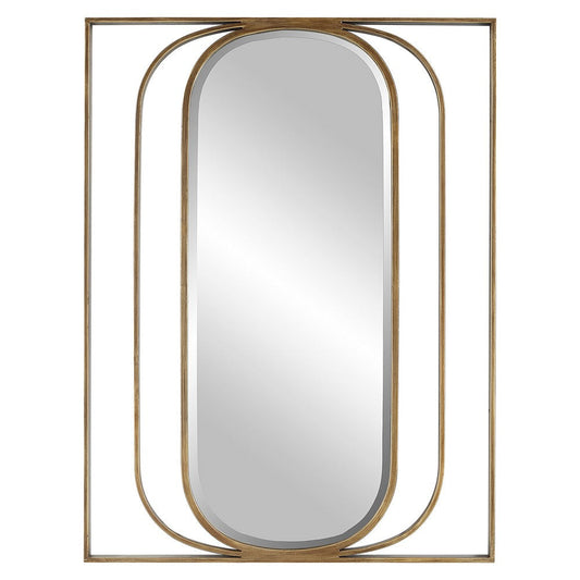 Uttermost Replicate Contemporary Oval Mirror By Casagear Home