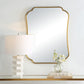 Uttermost Athena Brushed Brass Mirror By Casagear Home UT-09904