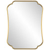 Uttermost Athena Brushed Brass Mirror By Casagear Home