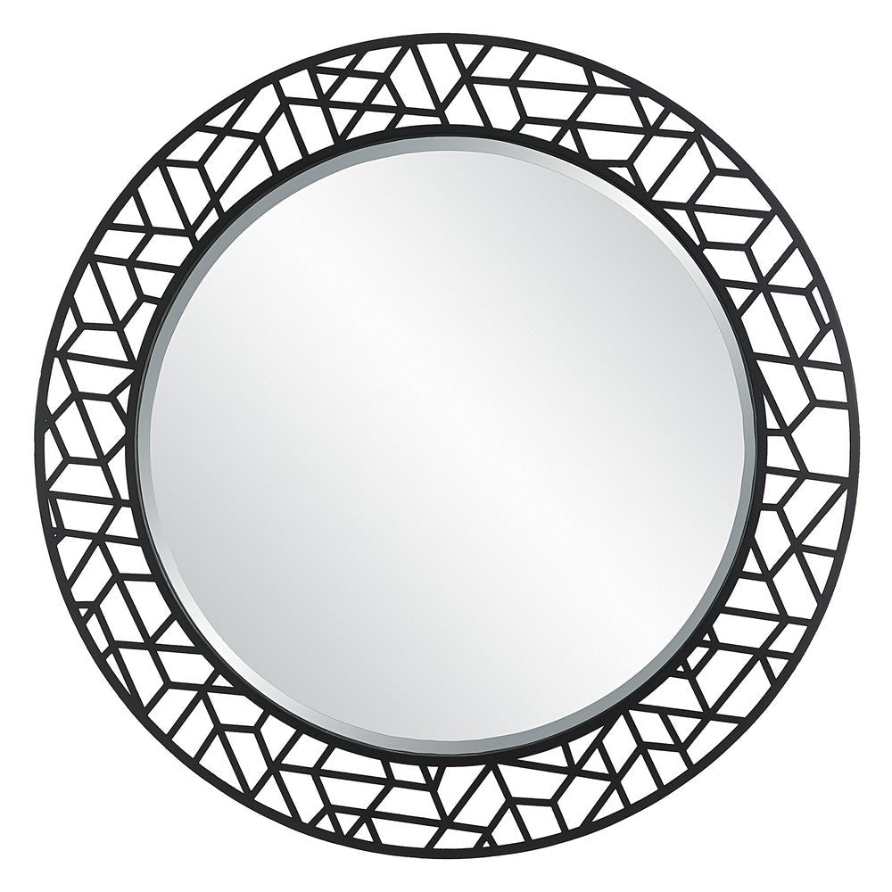 Uttermost Mosaic Metal Round Mirror By Casagear Home